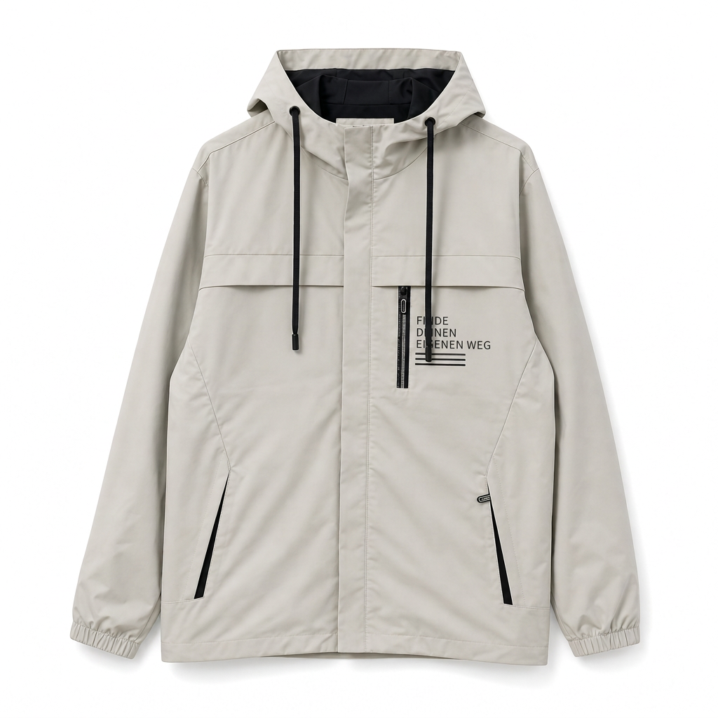 Outdoor-Windjacke für Herren – Detailansicht