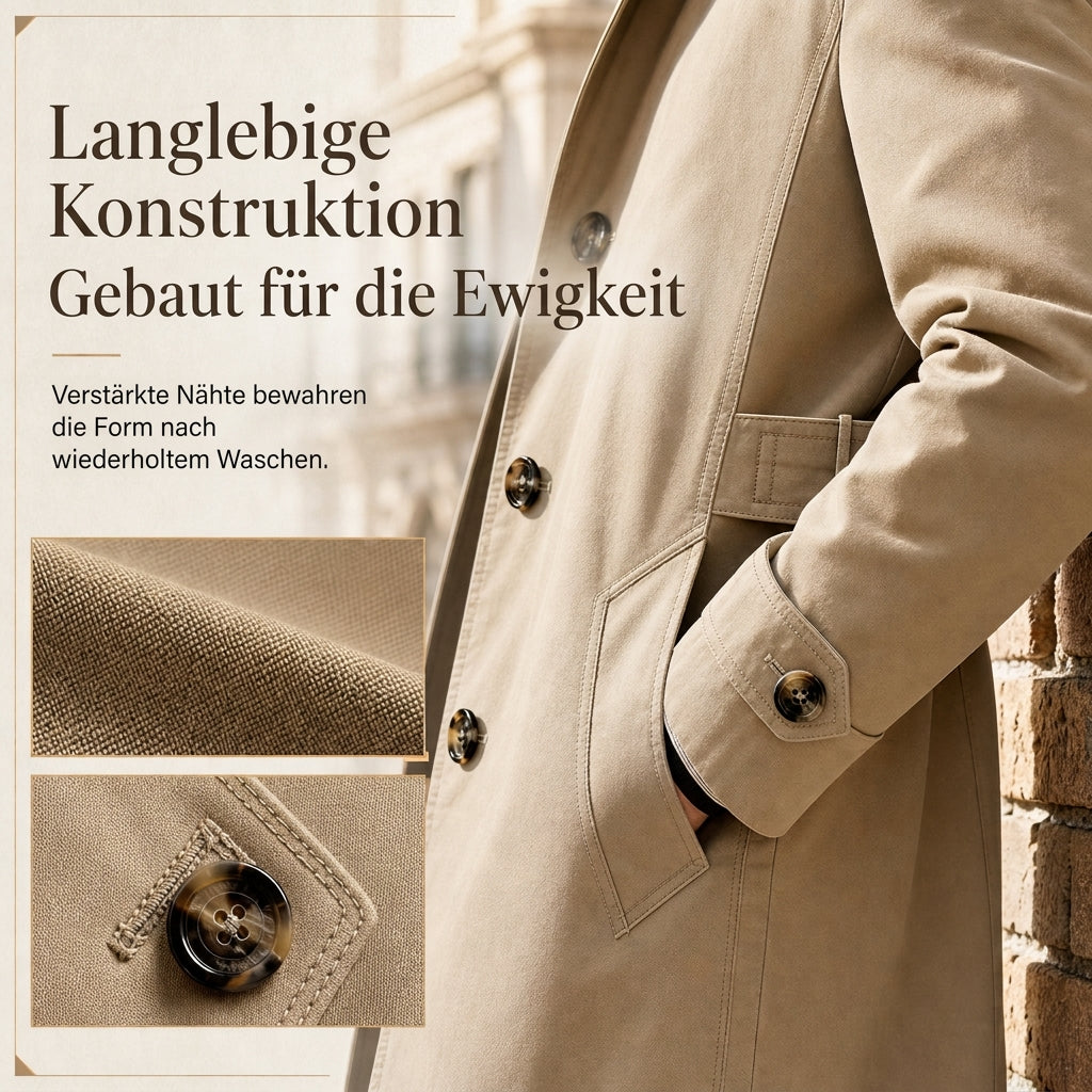 🧥 Herren Freizeit- & Arbeitsjacke aus reiner Baumwolle | Frühling & Herbst