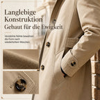 🧥 Herren Freizeit- & Arbeitsjacke aus reiner Baumwolle | Frühling & Herbst