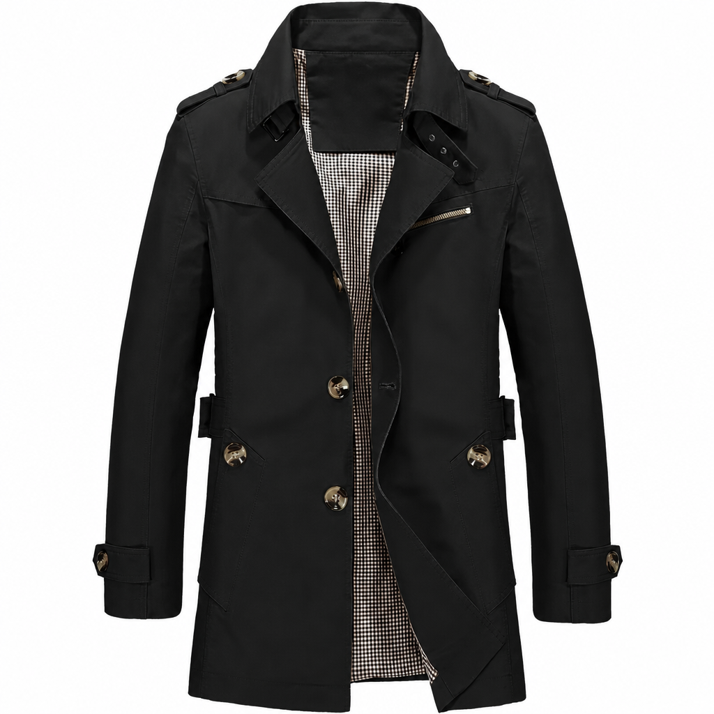 🧥 Herren Freizeit- & Arbeitsjacke aus reiner Baumwolle | Frühling & Herbst