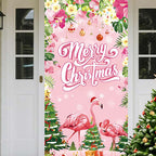 🎄 Weihnachts-Türbezug 90 × 180 cm | Schnelle Festtagsdeko