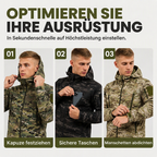 Kapuzenjacke für Herren im taktischen Outdoor-Look