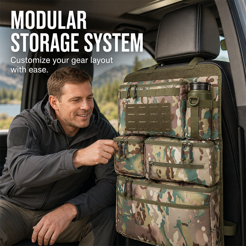 Modularer Sitzrücken-Organizer – Produktansicht