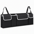 Hängender Kofferraum-Organizer für die Rücksitzlehne | Oxford-Gewebe, 90 × 12 × 25 cm