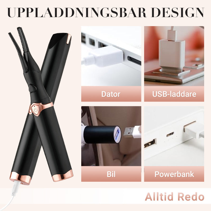 💖 50 % RABATT – Beheizte Wimpernzange | Gleichmäßige Wärme & USB-Aufladung