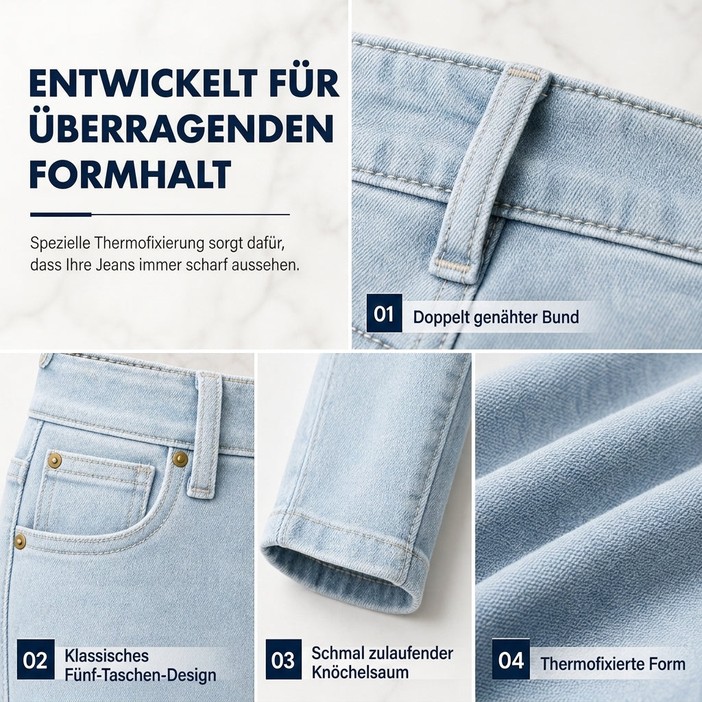 📢🎉50%Rabatt!!!🛍️✨Damen-Hochbund-Schlanke Bleistifthose
