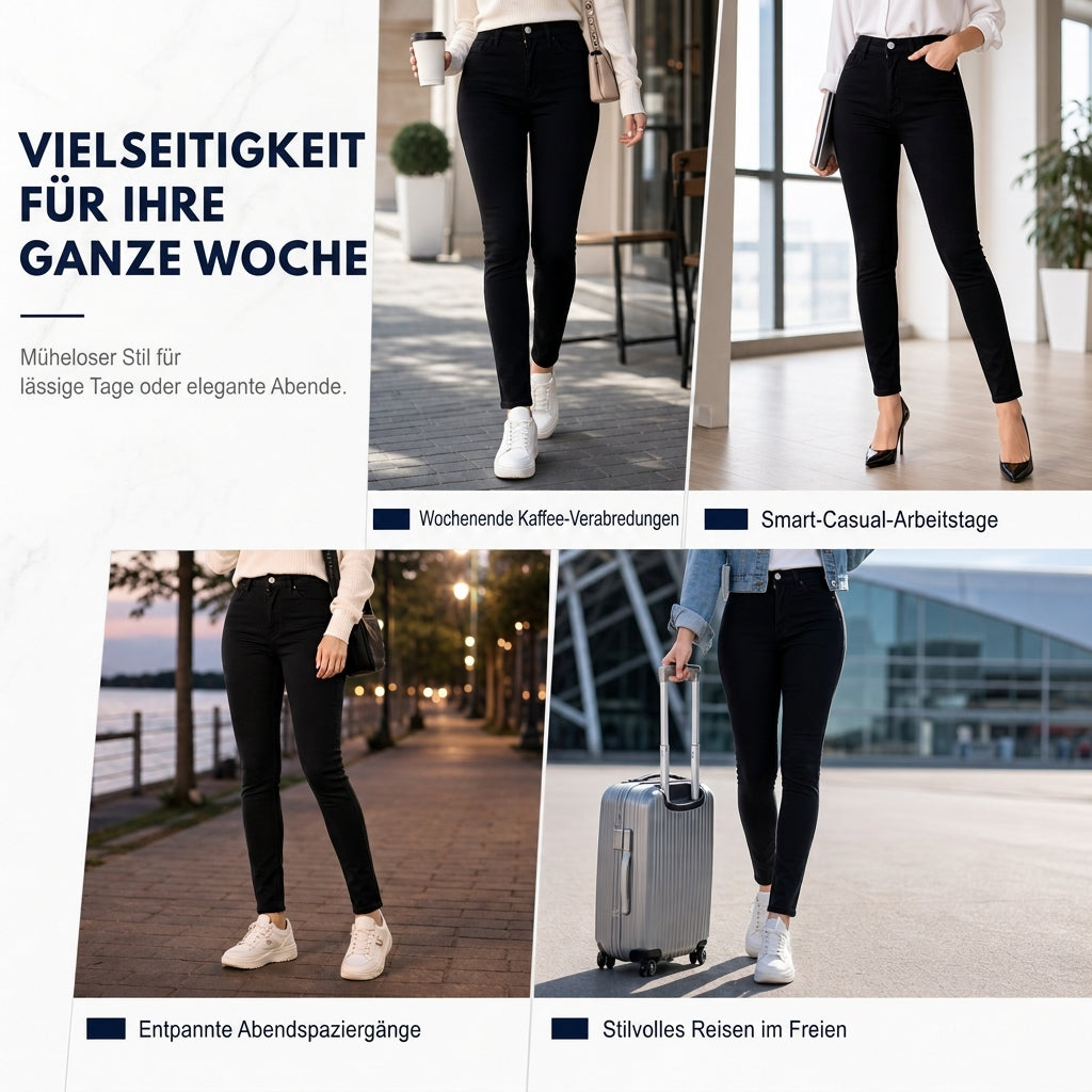 📢🎉50%Rabatt!!!🛍️✨Damen-Hochbund-Schlanke Bleistifthose