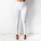📢🎉50%Rabatt!!!🛍️✨Damen-Hochbund-Schlanke Bleistifthose