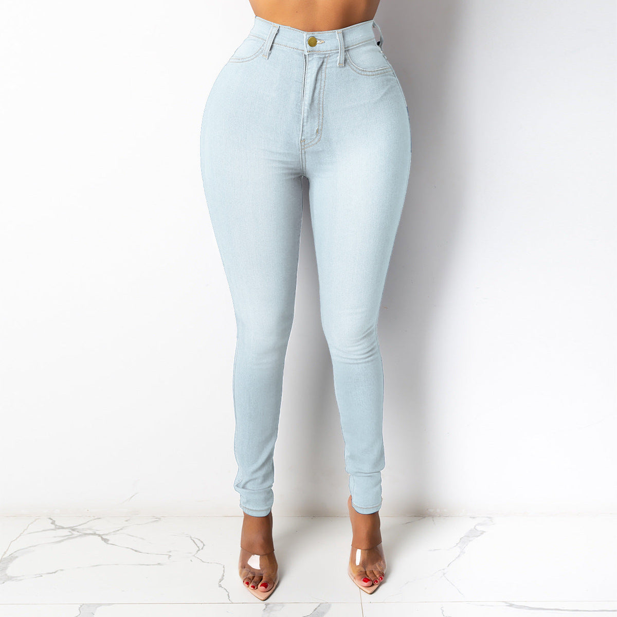📢🎉50%Rabatt!!!🛍️✨Damen-Hochbund-Schlanke Bleistifthose