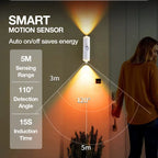 Magnetische Montage der wiederaufladbaren LED-Sensorleuchte