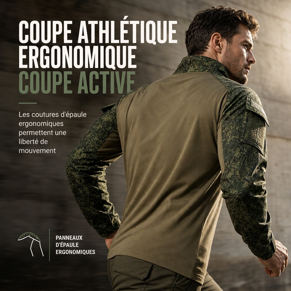 Taktisches Langarmshirt für Outdoor-Training