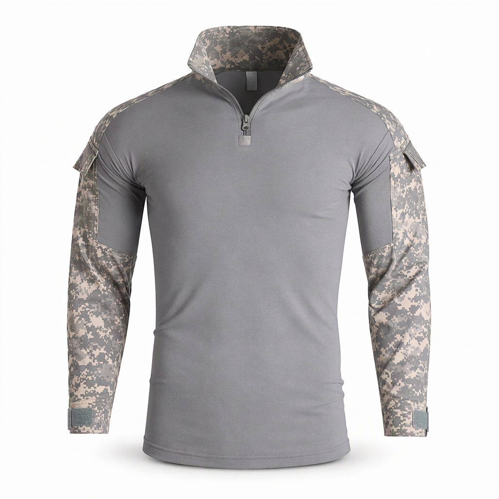 🪖 50 % RABATT – Taktisches Combat-Shirt für Herren | Ripstop-Ärmel & atmungsaktiver Rumpf