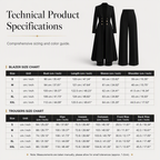 Damen-Zweiteiler mit Longline-Jacke und Hose – Produktdetail