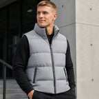 🔥 50 % RABATT – Klassische Herren-Steppweste mit Stehkragen | M–4XL