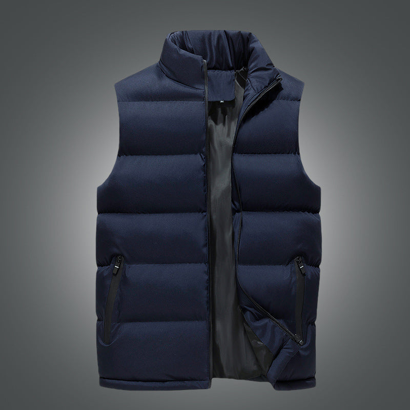 🔥 50 % RABATT – Klassische Herren-Steppweste mit Stehkragen | M–4XL