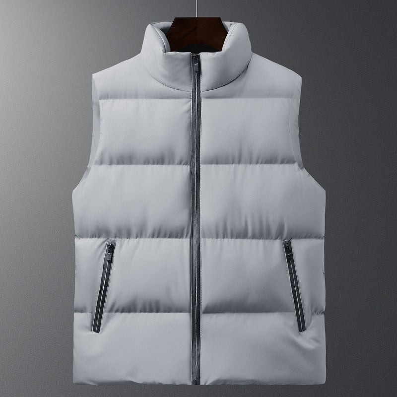 🔥 50 % RABATT – Klassische Herren-Steppweste mit Stehkragen | M–4XL