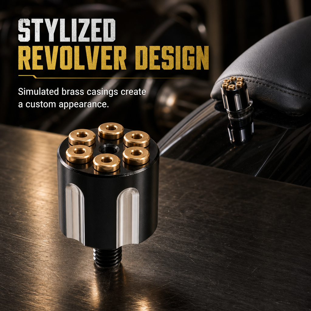 🏍️ CNC Schnellverschluss-Sitzschraube – 6 mm Aluminium, werkzeugloser Sitzbank-Bolzen