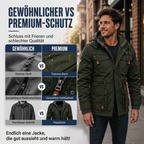 📢Gratis Versand! Solange der Vorrat reicht!📢 Wärmende Winterjacke für Herren mit abnehmbarer Kapuze