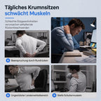 📢 50% RABATT! 🧍 Einstellbare Haltungskorrektur Bandage – mit 4 Stützstreben, 3D Lendenpolster und atmungsaktiver, rutschfester Passform