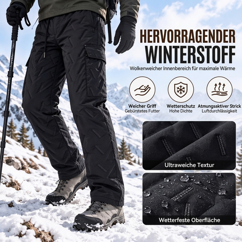 📢🎉50%Rabatt!!!🛍️✨Herren Winter Cargohose mit Plüschfutter