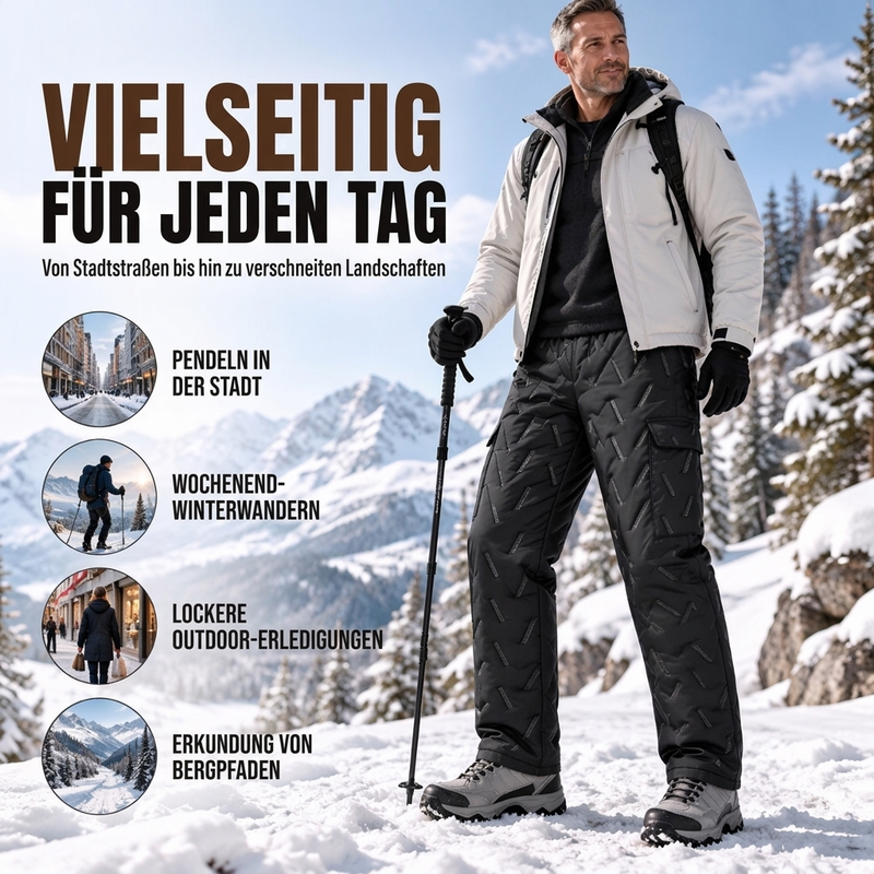 📢🎉50%Rabatt!!!🛍️✨Herren Winter Cargohose mit Plüschfutter