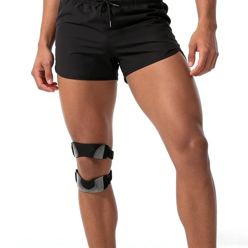 Verstellbare Patella-Kniestütze mit doppeltem Stabilisierungsgurt