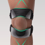 Leichte Kniebandage aus atmungsaktivem Material