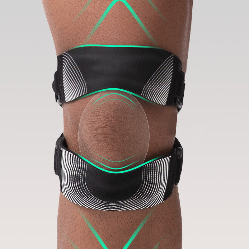 Leichte Kniebandage aus atmungsaktivem Material