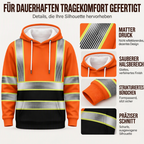 🎁Neu eingetroffen!🎁 Bedrucktes Herren-Hoodie mit hochsichtbarem Design