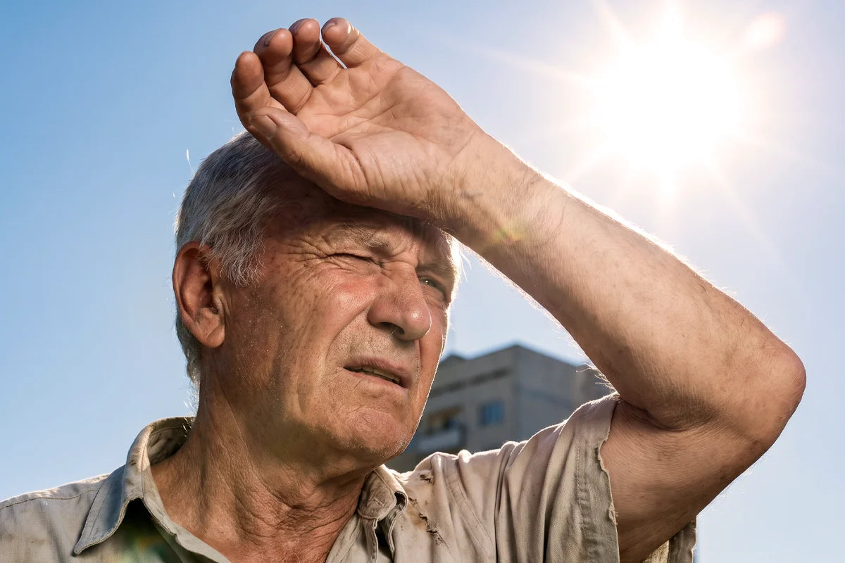 Sonniges Wetter vorher